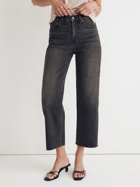 Madewell Petite Perfect Vintage Wide-Leg Crop Jean Size 25P